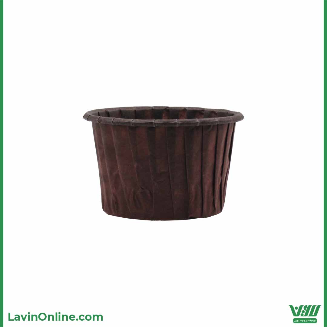 کپسول کرکره ای مافین قهوه ای