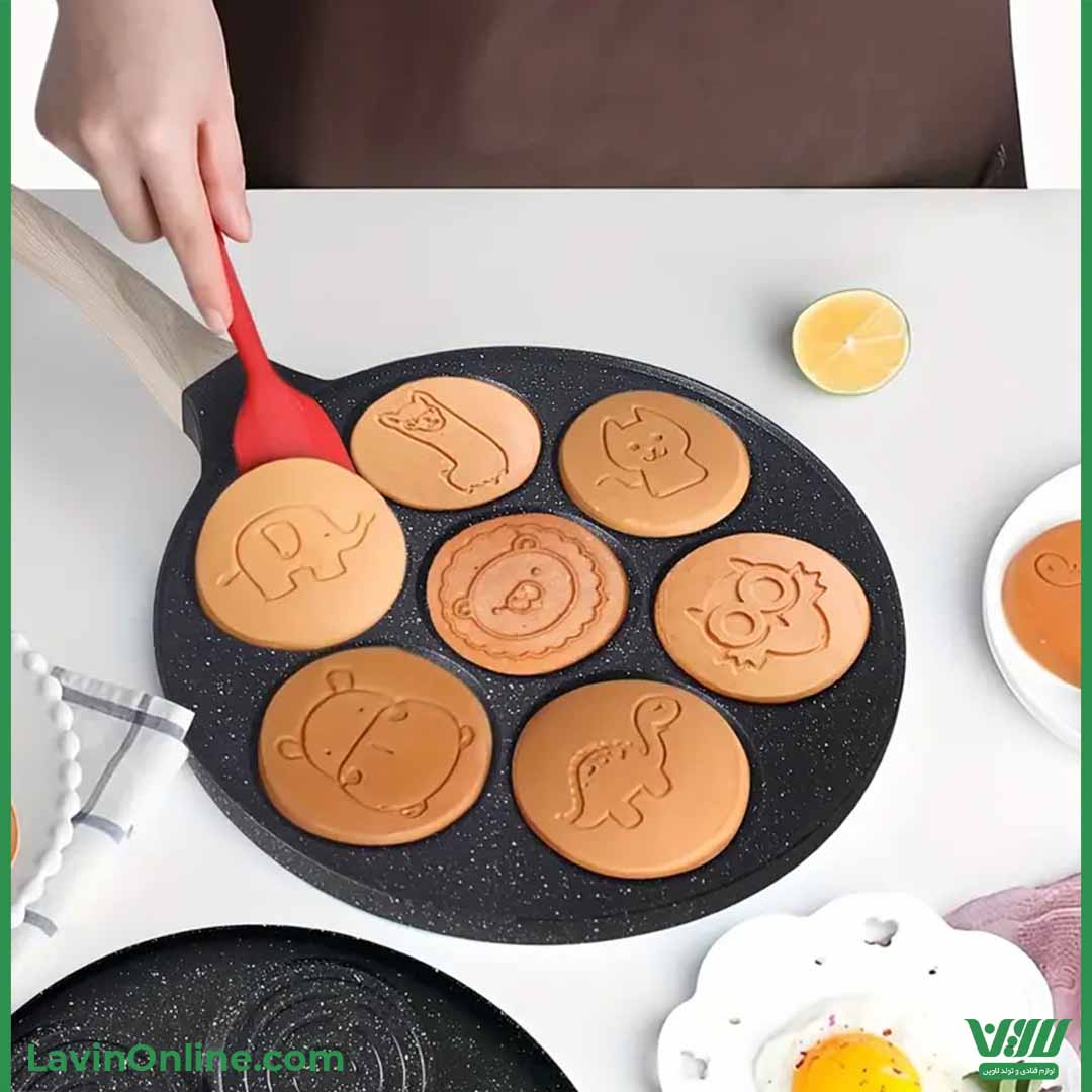 تابه گرانیتی پنکیک حیوانات